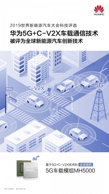 華為5G+C-V2X車(chē)載通信技術(shù)榮獲全球新能源汽車(chē)創(chuàng)新技術(shù)獎(jiǎng)